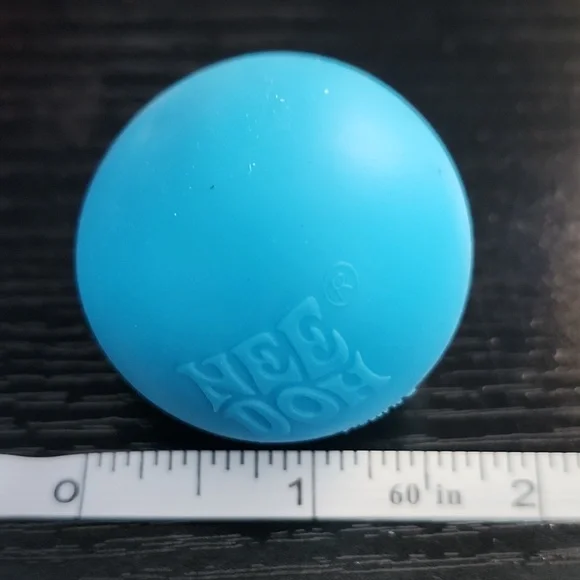 NeeDoh Stress Ball - Bright Blue - Picture 2 of 3